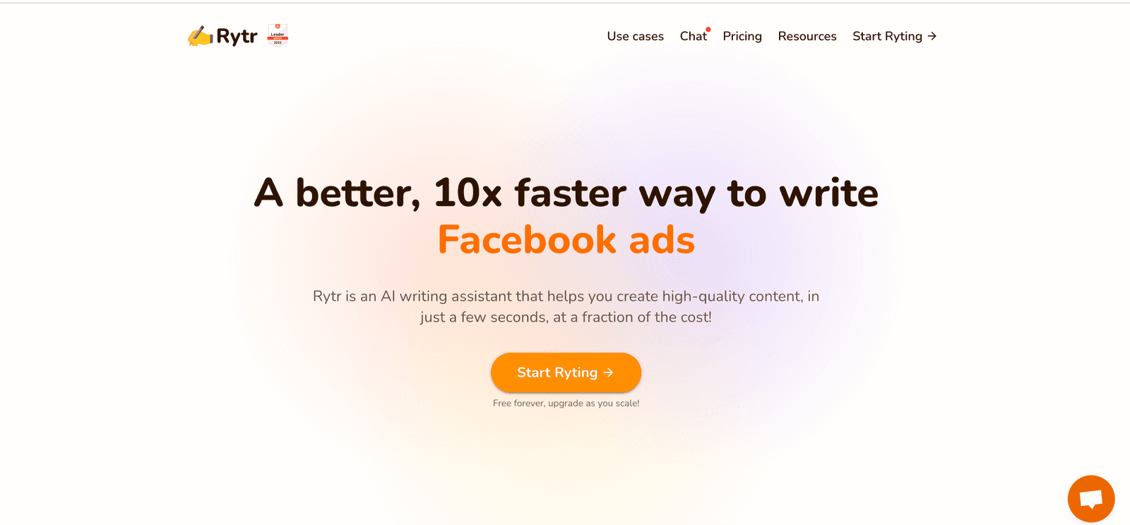 Rytr AI Software for blogging