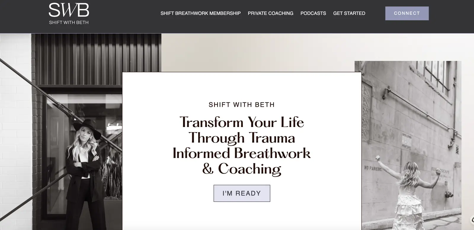 Shift With Beth Website