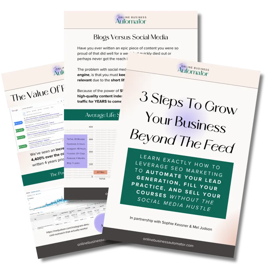 Business Beyond The Feed Free Guide Image