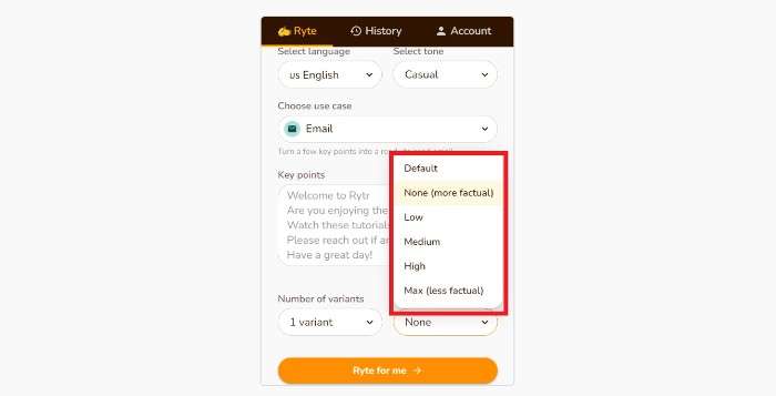 How to use Rytr?