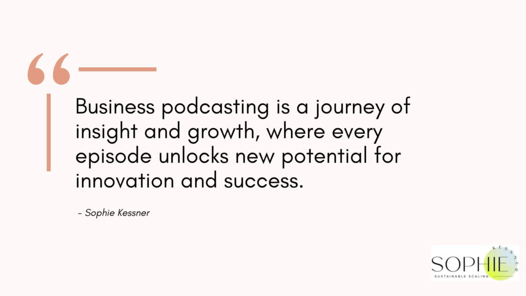 business podcasting