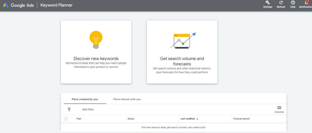 Using Google Keyword Planner for Keyword Research