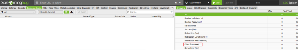 screaming frog free seo audit tool