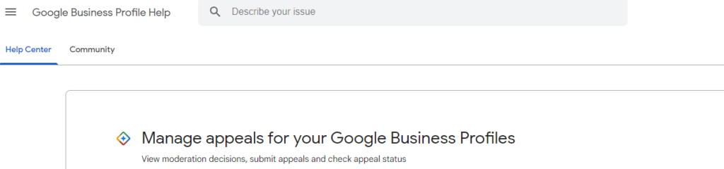 appeal process for suspended accounts