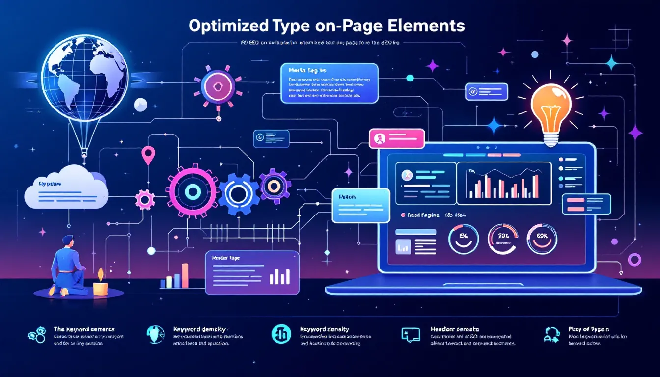 An example of optimized on-page elements for SEO.