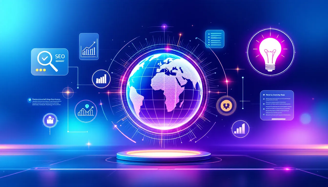 An illustration of enhancing visual elements for SEO, focusing on image optimization techniques.
